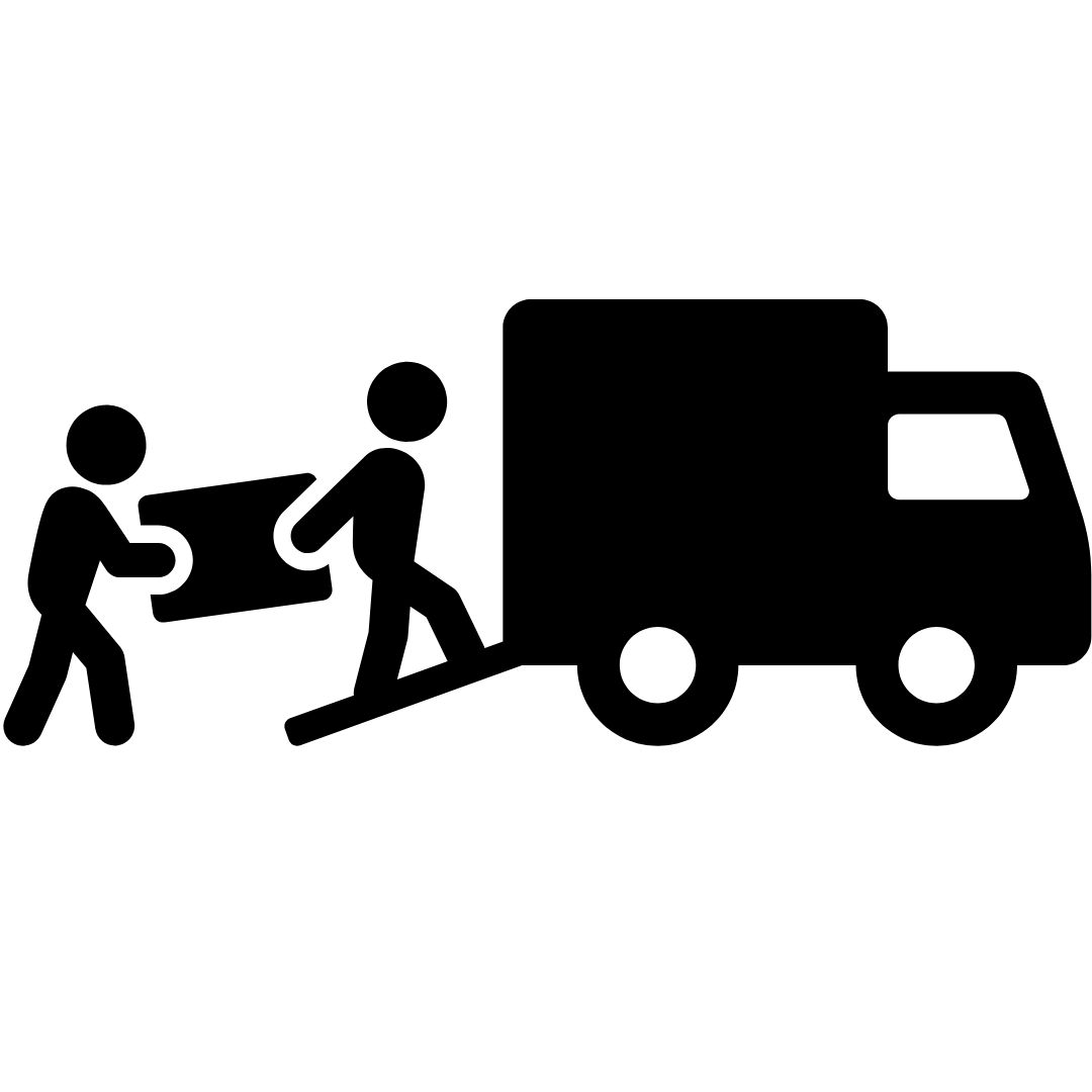 Perkraustymo paslaugos ikona