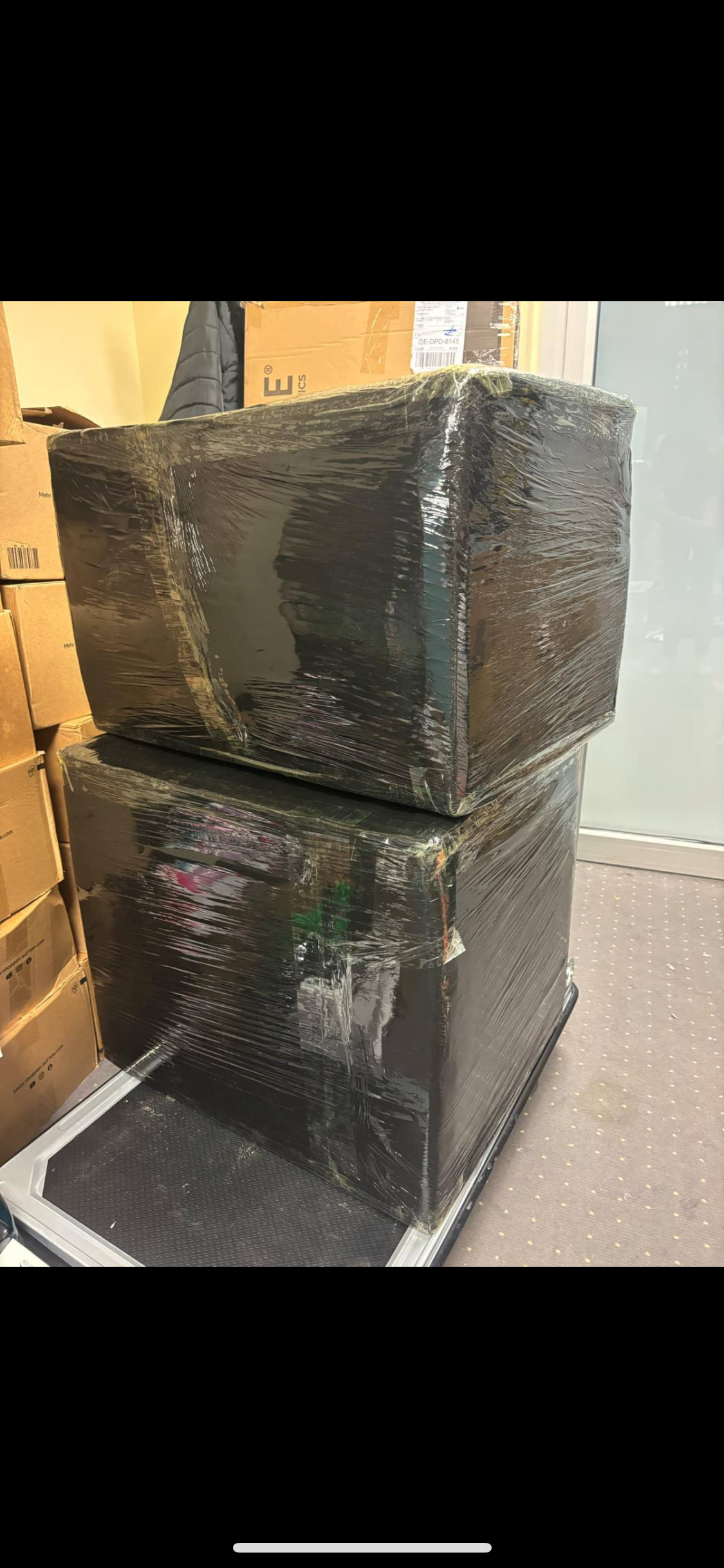 2 dėžės Vilnius-Prienai