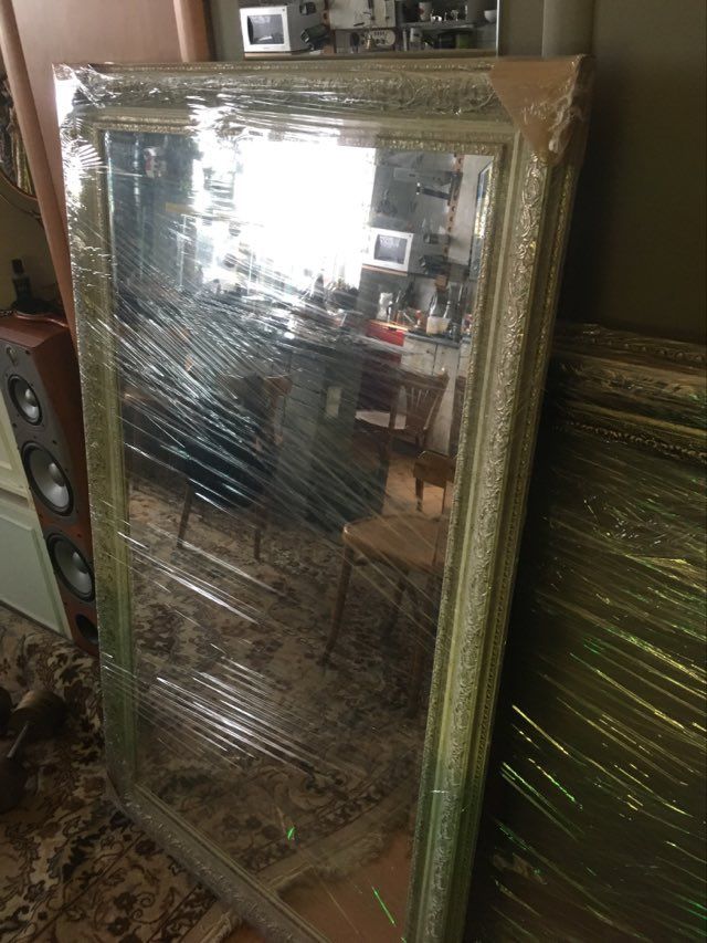 Supakuotas veidrodis