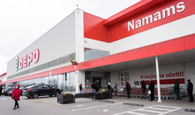 Apdailos medžiagos iš Klaipėdos Depo