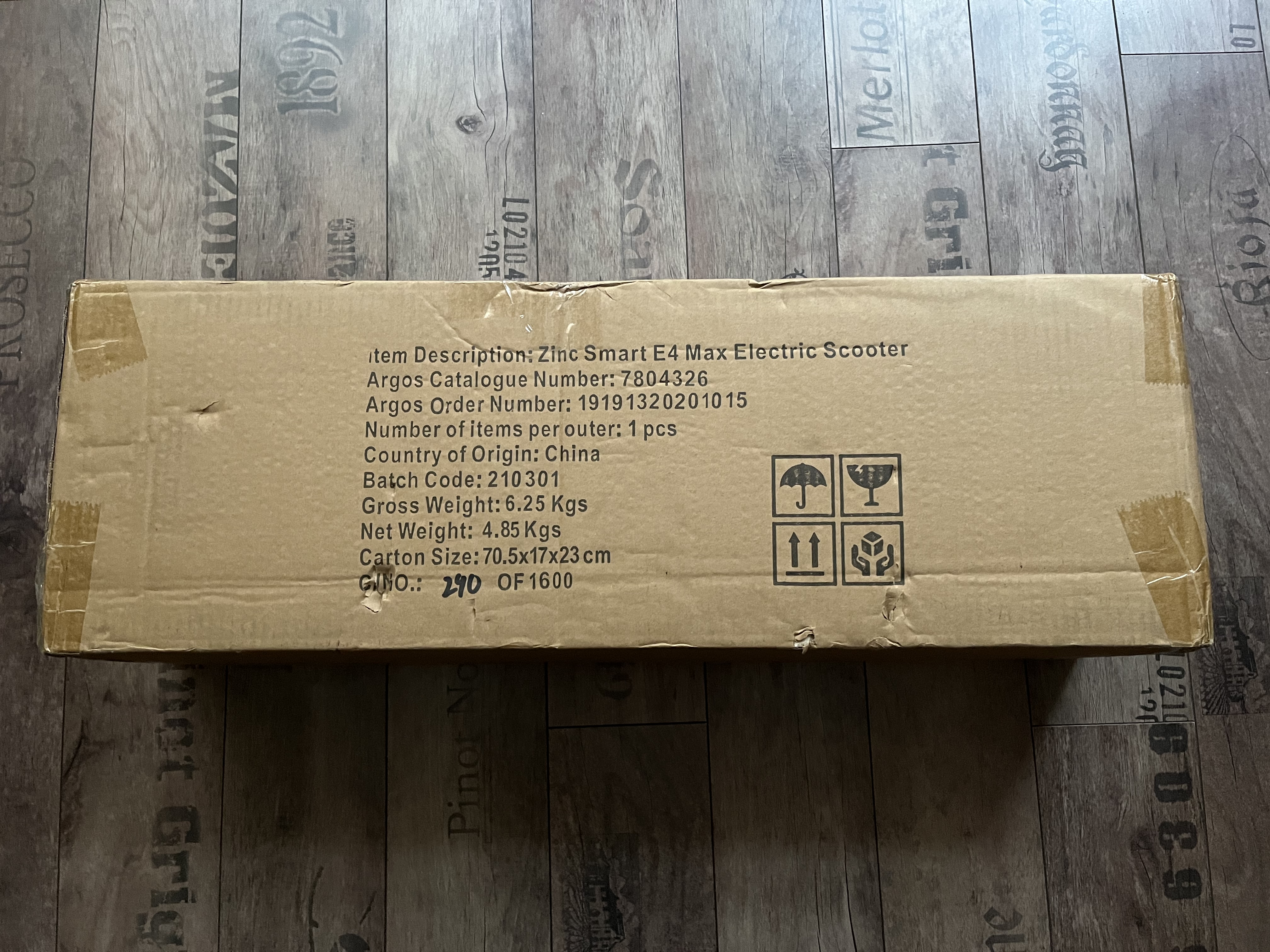 Nedidelis siuntinukas Klaipėda-Grigiškės